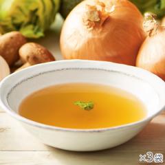 淡路島玉葱と国産野菜のだしスープ3袋* 