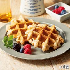 アーモンドと蜂蜜のリエージュ風ワッフル 4個* 