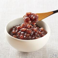北海道産小豆のゆであずき 2個* 