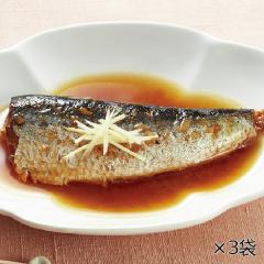 国産真いわしのしょうが煮 3袋* 