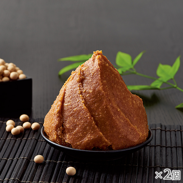 <!--追い麹仕立ての生味噌 2個*-->