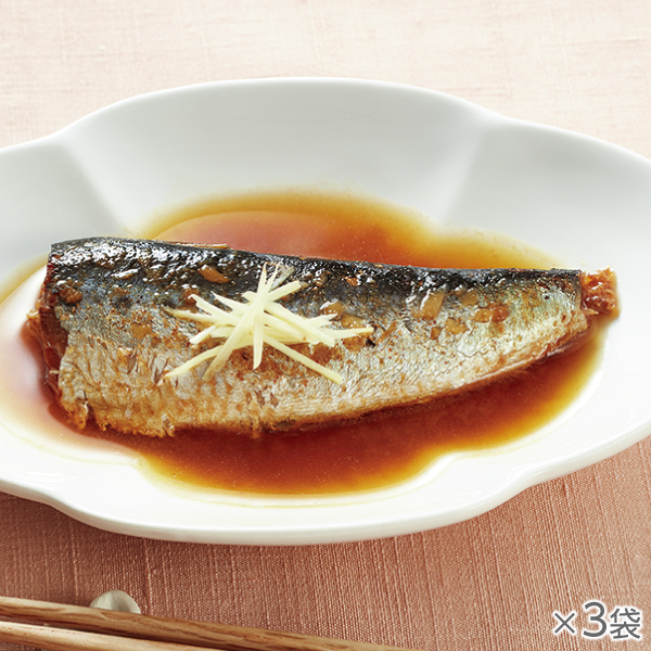 <!--国産真いわしのしょうが煮 3袋*-->