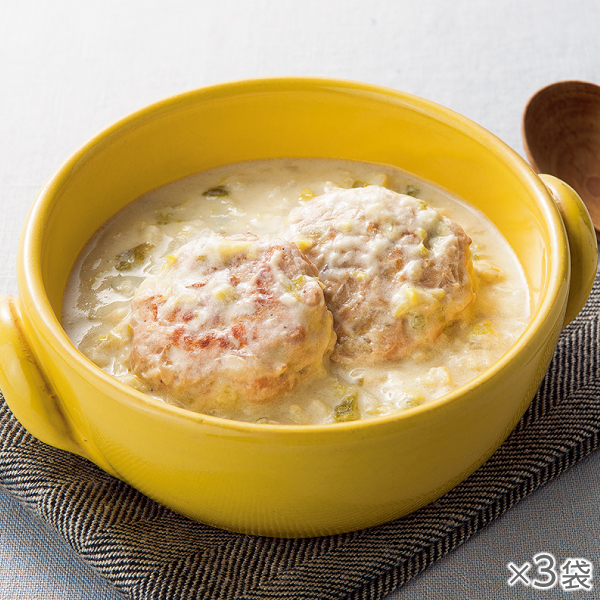 <!--ミニハンバーグと白菜のクリームスープ 3袋*-->