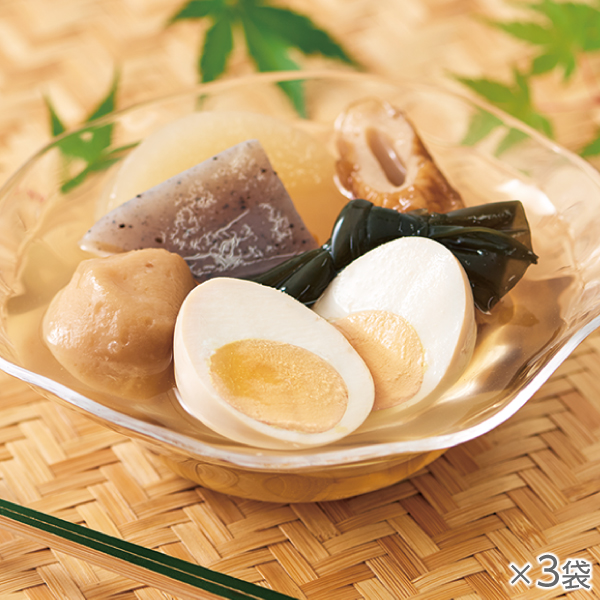 <!--だしが美味しいおでん 3袋*-->