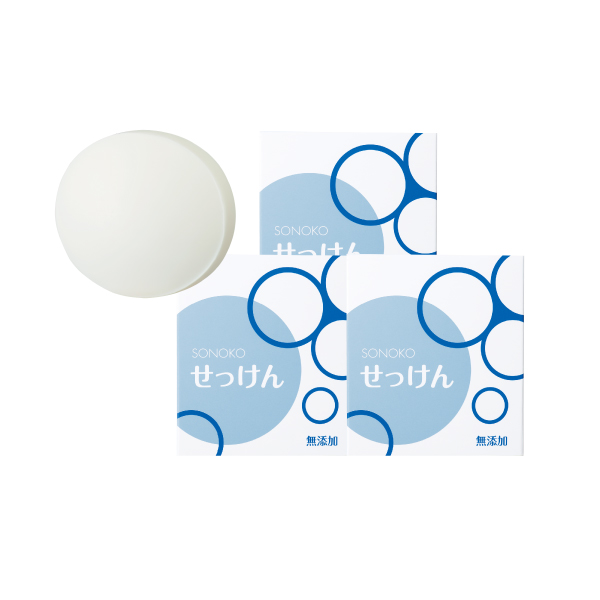 <!--せっけん 3個-->