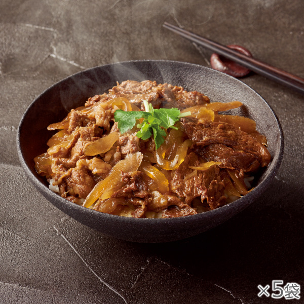 <!--黒毛和牛の極旨牛すき丼 5袋*-->