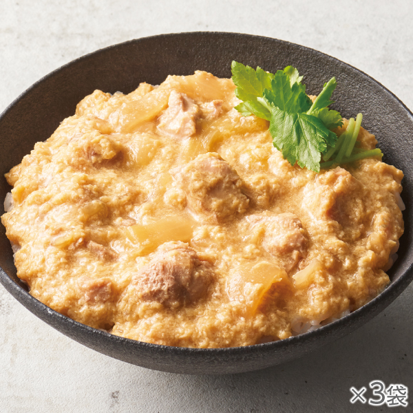 <!--だし薫るかき玉風親子丼 3袋*-->