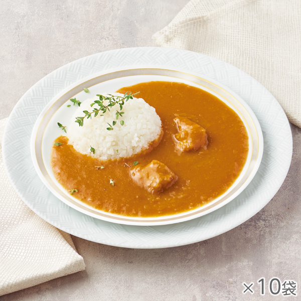 ノンオイル調理 マイルドチキンカレー 10袋