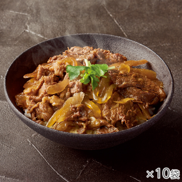 黒毛和牛の極旨牛すき丼 10袋