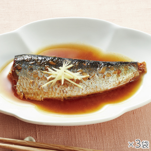 <!--国産真いわしのしょうが煮 3袋*-->