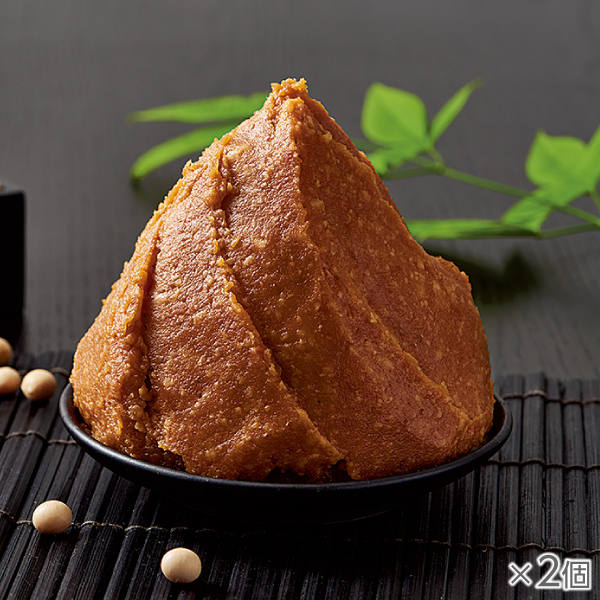 <!--追い麹仕立ての生味噌 2個* -->