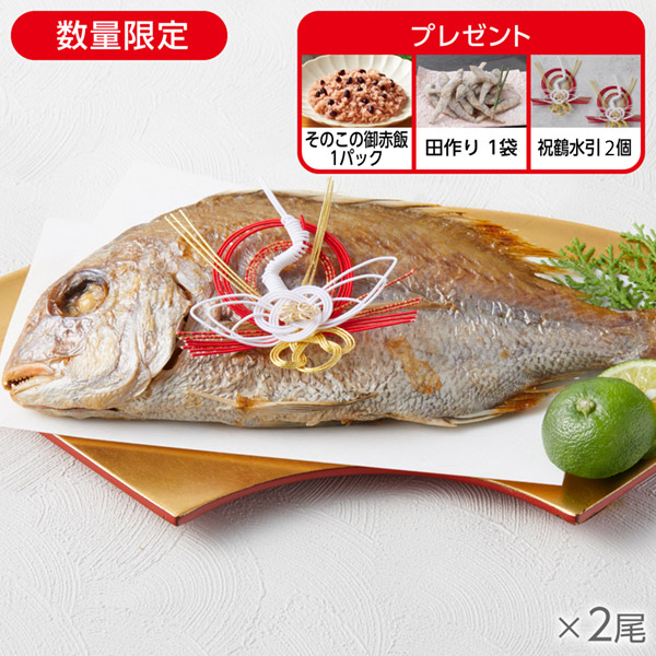 国産天然真鯛の姿焼き