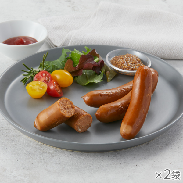 <!--無塩せきポークウインナー スパイシー 2袋* -->