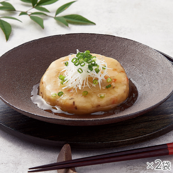 <!--天然鯛入り餡かけしんじょう 2袋* -->