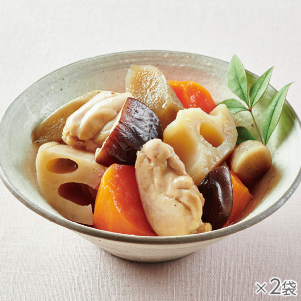 <!--国産具材の筑前煮 2袋* -->