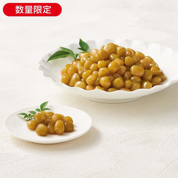 <!--うぐいす豆の煮豆* -->