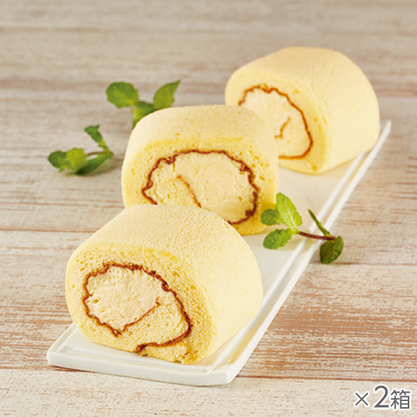 <!--米粉ロールケーキ プレーン 2箱* -->