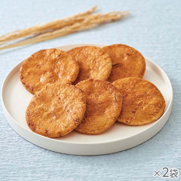 <!--せんべい しょうゆ 2袋* -->