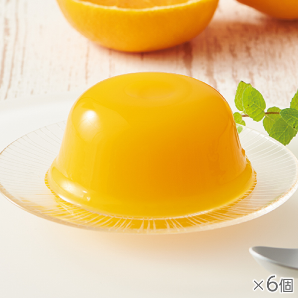 <!--フルーツゼリー温州みかん 6個* -->