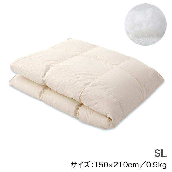 <!--羽布団フランスピレネーグーズダウンSLベージュ -->