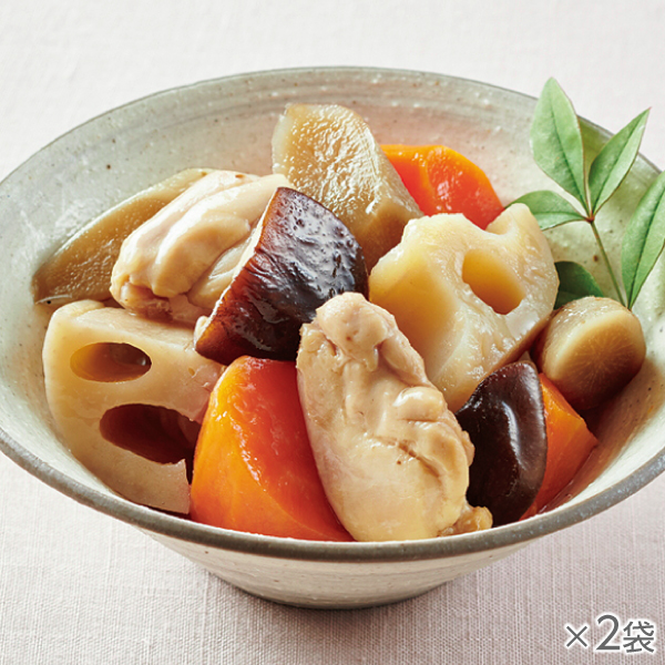 <!--国産具材の筑前煮 2袋* -->
