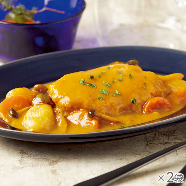 <!--鶏肉のやわらか煮 オレンジ風味 2袋* -->
