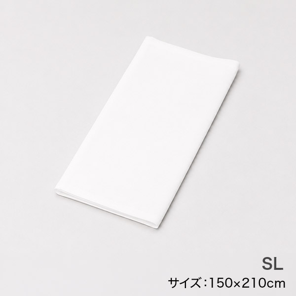 <!--綿100%掛布団カバーSL ホワイト -->