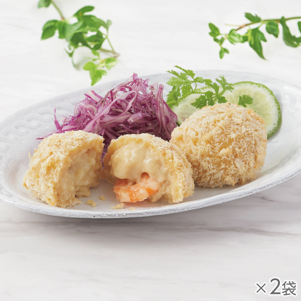 <!--焼きフライ 海老クリームコロッケ 2袋* -->