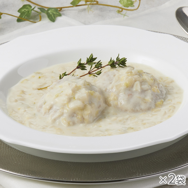 <!--ミニハンバーグと白菜のクリームスープ 2袋* -->