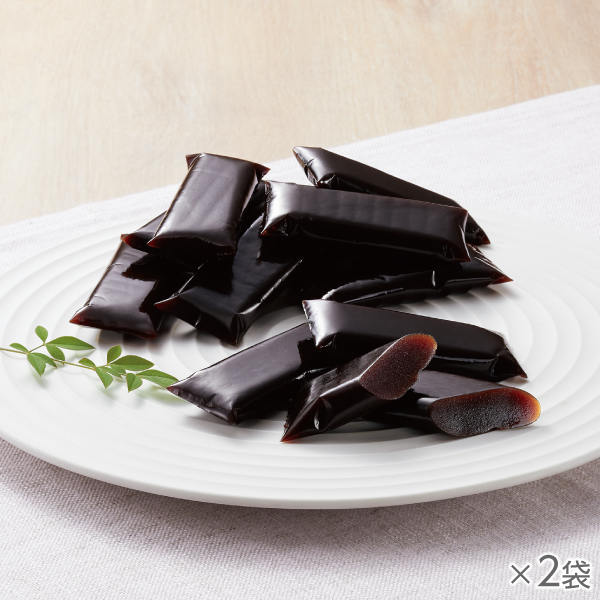 <!--黒蜜風味ようかん 2袋* -->