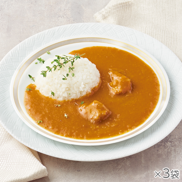 <!--ノンオイル調理 マイルドチキンカレー 3袋* -->