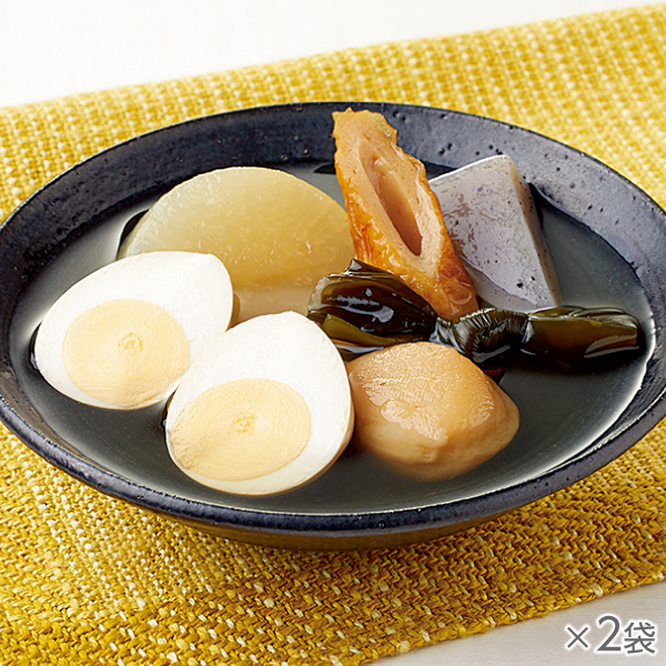 <!--だしが美味しいおでん 2袋* -->