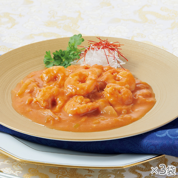 <!--ノンオイル中華 海老チリソース 3袋* -->