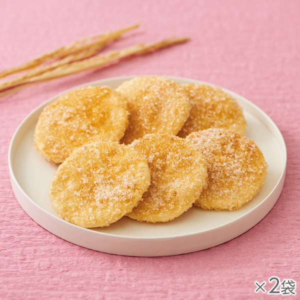 <!--せんべい ざらめ 2袋* -->