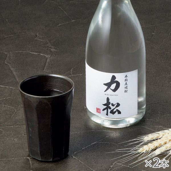 <!--本格麦焼酎力松 2本 -->