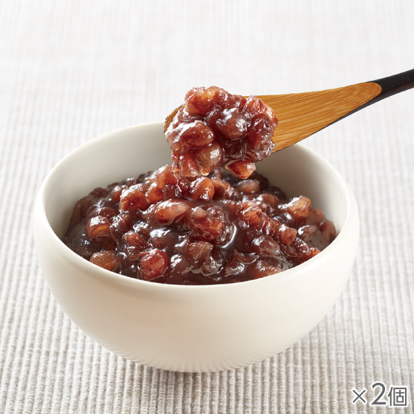 <!--北海道産小豆のゆであずき 2個* -->