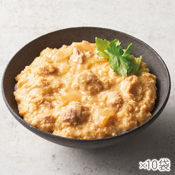 【限定】だし薫るかき玉風親子丼×10* 