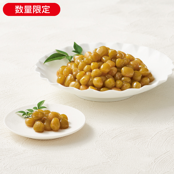 <!--うぐいす豆の煮豆* -->