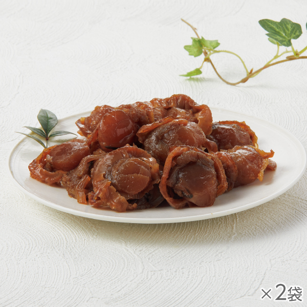 <!--帆立しぐれ煮 2袋* -->