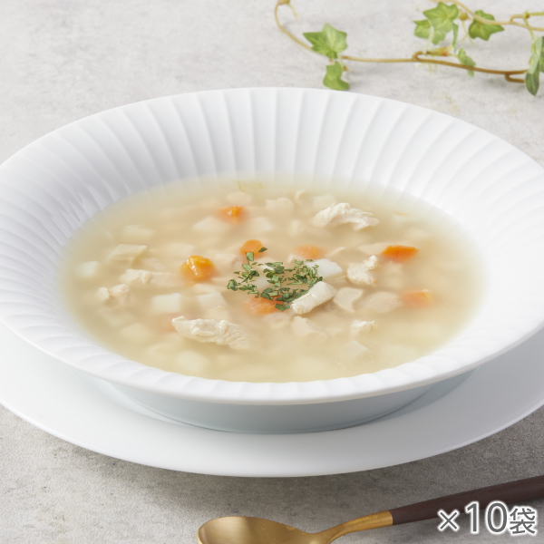 <!--からだ想いの鶏スープ10袋* -->