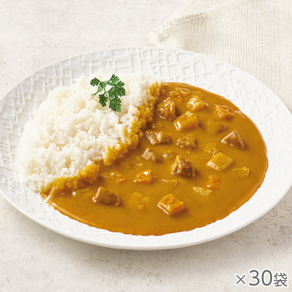<!--ノンオイル調理 黄色いビーフカレー30袋* -->