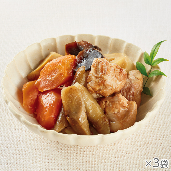 <!--国産具材の筑前煮 3袋* -->