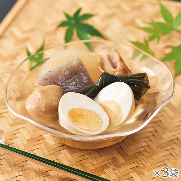 <!--だしが美味しいおでん 3袋* -->