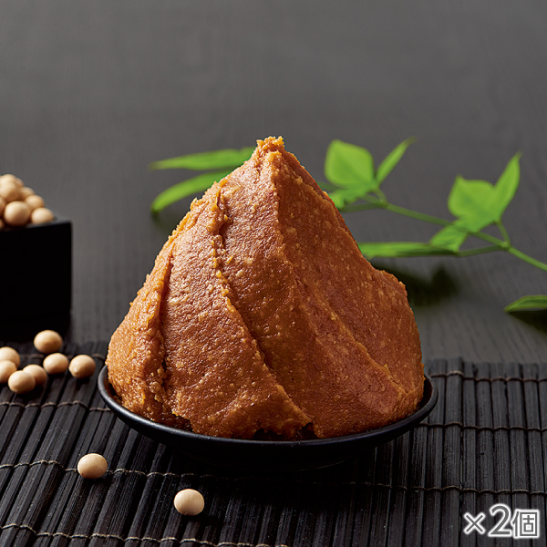 追い麹仕立ての生味噌 2個* 