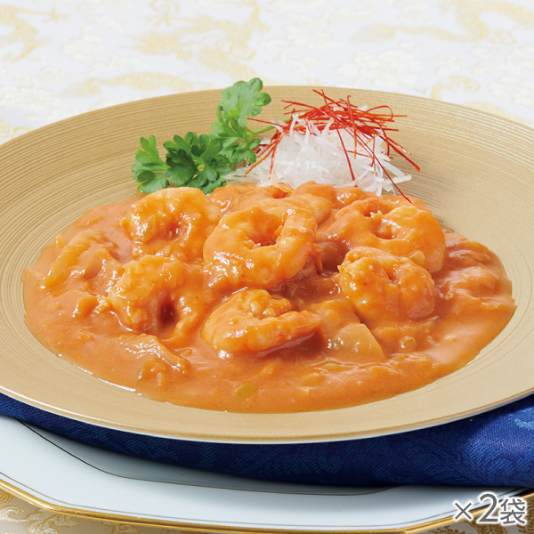 ノンオイル中華 海老チリソース 2袋