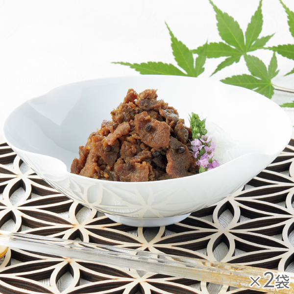 <!--黒毛和牛と実山椒の佃煮 2袋* -->