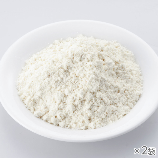 <!--国産小麦粉 2袋* -->