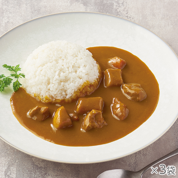 <!--チキンカレー 3袋* -->