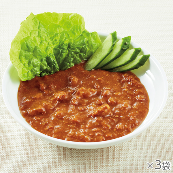 <!--ノンオイル中華 万能肉味噌 3袋* -->