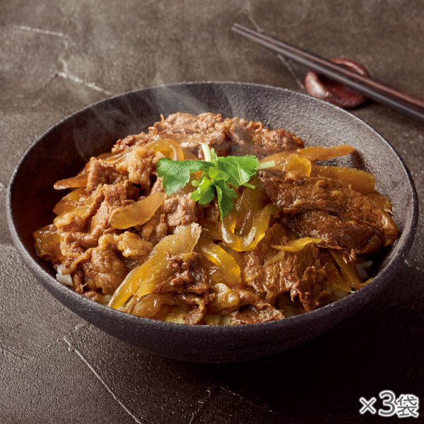 <!--黒毛和牛の極旨牛すき丼 6袋* -->